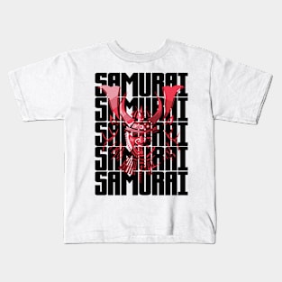 Samurai II - Samurai Warrior - Ronin Samurai - Samurai Oni Mask - Japan Japanese Kids T-Shirt